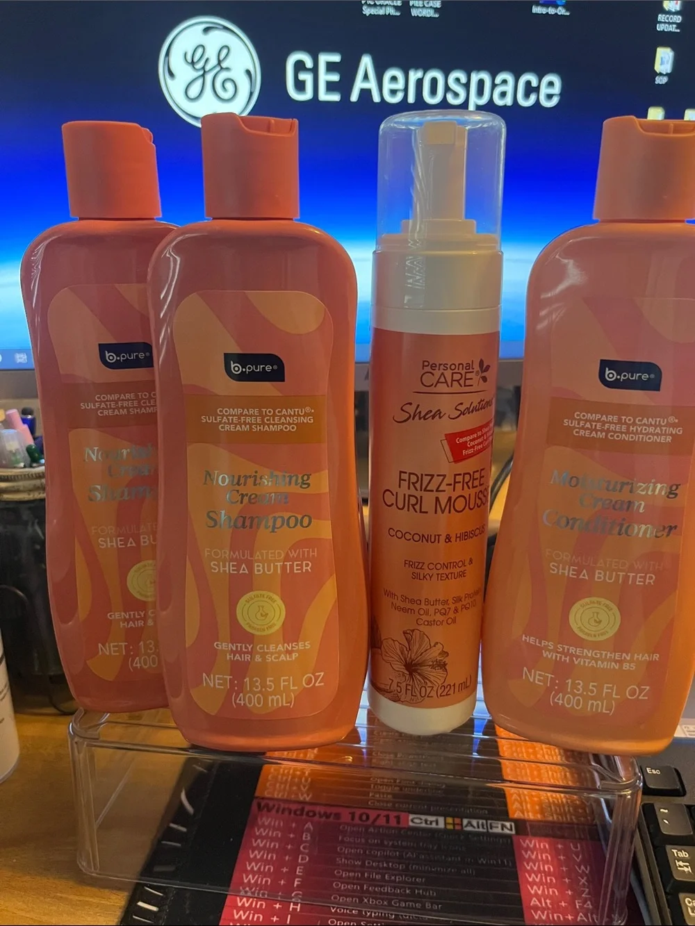 Nourishing Cream Shampoo in Orange - Shea Butter